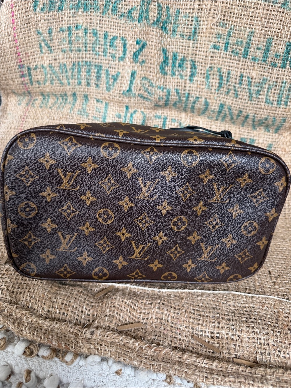 Source unknown Brown Monogram Drawstring Bucket Bag - Picture 12 of 12